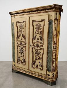 Armadio-stipo Laccato Arte Povera, Marche, '700